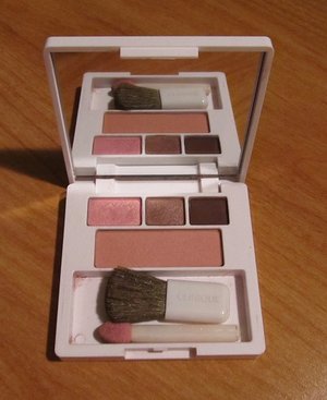 Clinique Lulu dk All About Shadow Trio & Soft Pressed Powder Blusher Palette USED.JPG