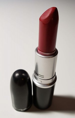 MAC Cardinal Satin Lipstick USED.jpg
