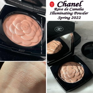 Chanel Reve de Camelia Illuminating Powder Review & Swatches