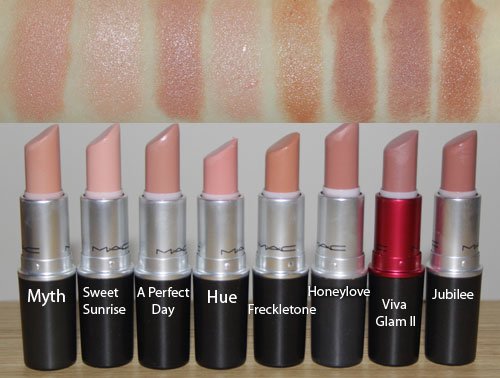 Swatches Lipstick MAC II. #swatches #maclipstick #lipstick…