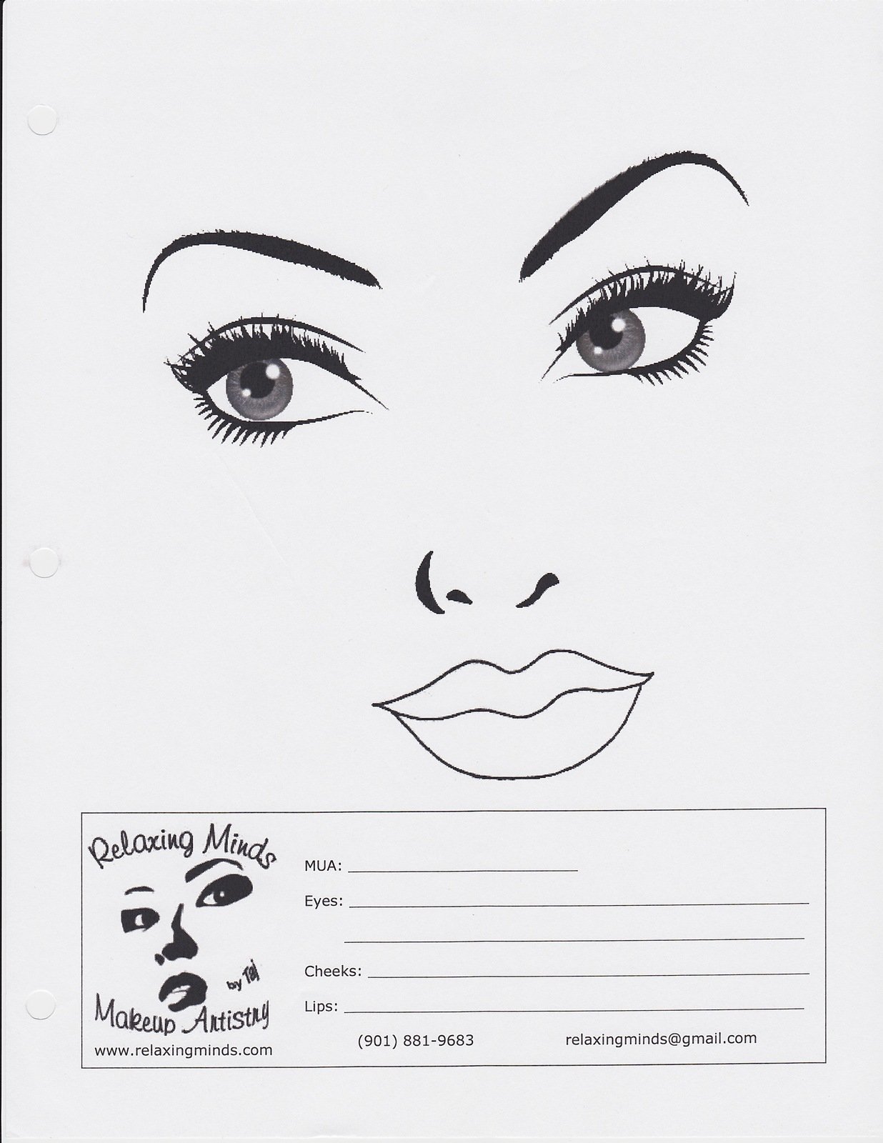 Blank Face Charts Non Mac Specktra The Online Community For Beauty